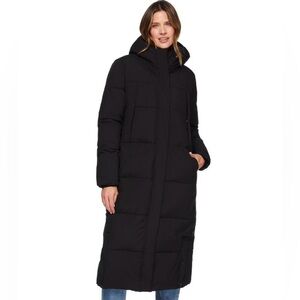 George Black Long Puffer Coat